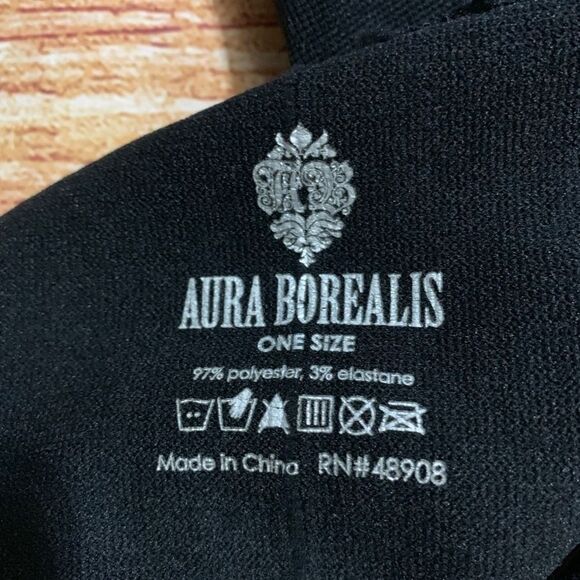 AURA BOREALIS WOMEN TUMMY CONTROL BLACK LEGGING - Picture 3 of 3